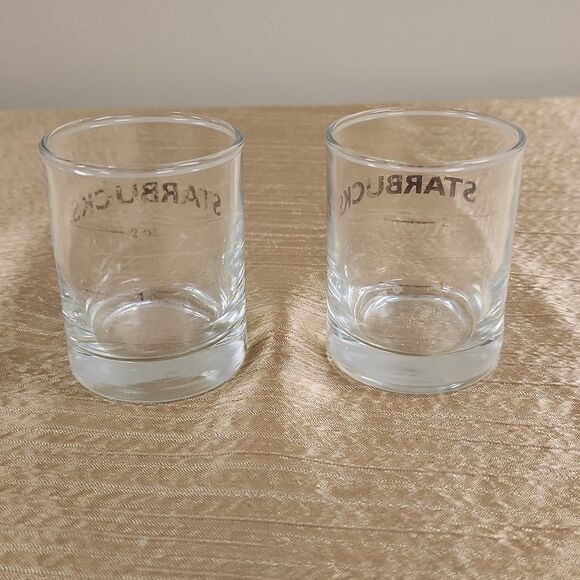 Starbucks Espresso Shot Glass Set of 2 - Picture 2 of 5